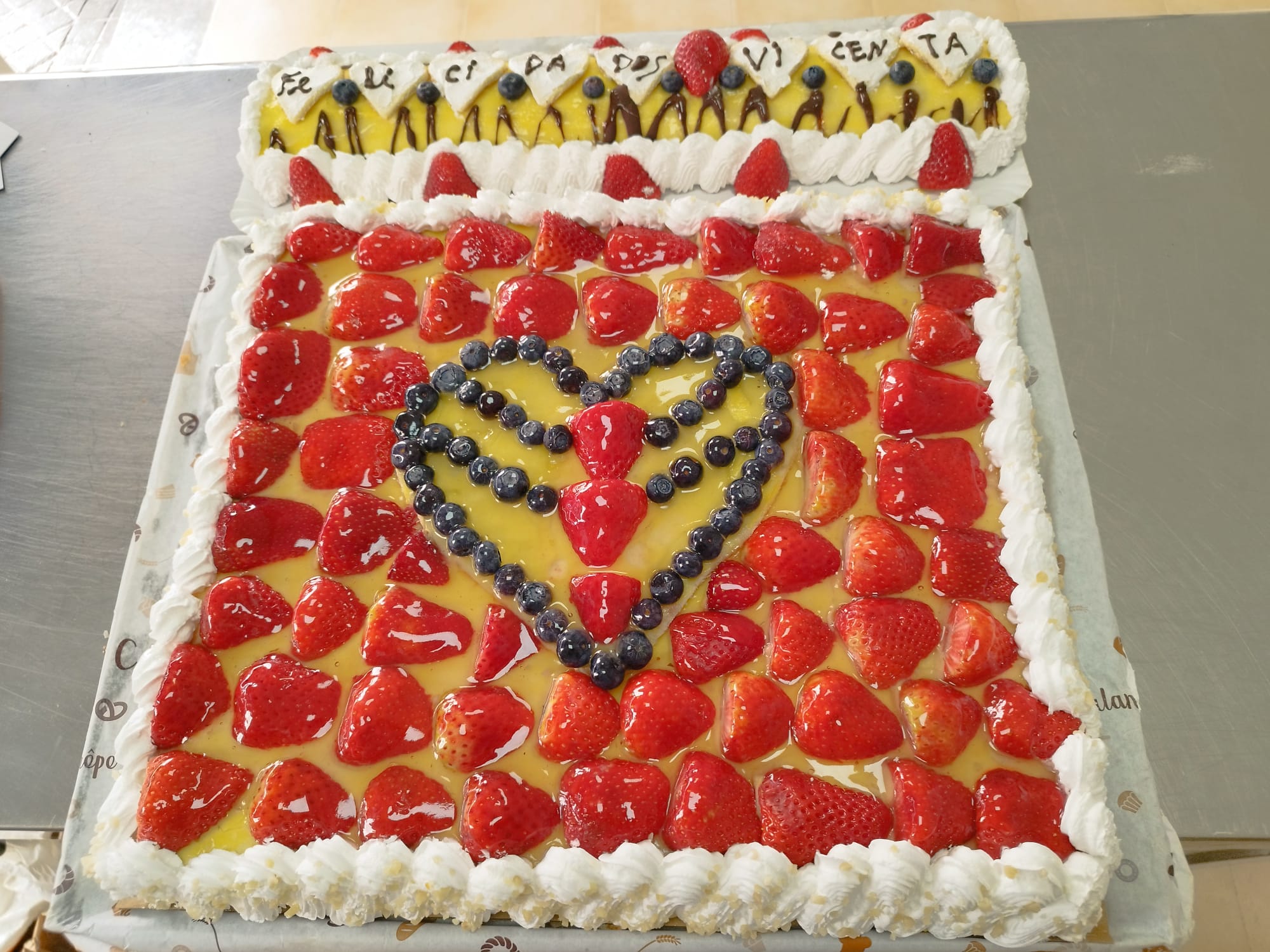 torta corazon